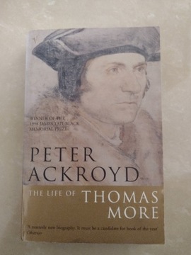The Life of Thomas More Peter Ackroyd