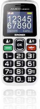 Telefon komórkowy dla seniora Brondi