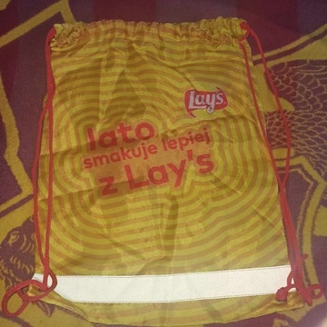 Worek szkolny na buty LAY'S.