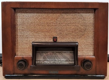 Vintage Radio Philips 616A– 1940r – Żyje- Rarytas!