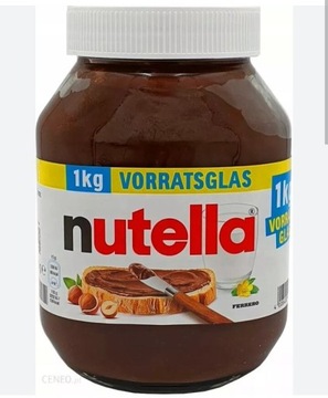 Nutella 1 kg krem czekoladowy 