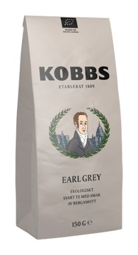 KOBBS Szwedzka herbata liściasta EARL GREY 150G