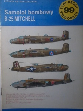 TBiU 99 Samolot bombowy B-25 Mitchell MON 1985
