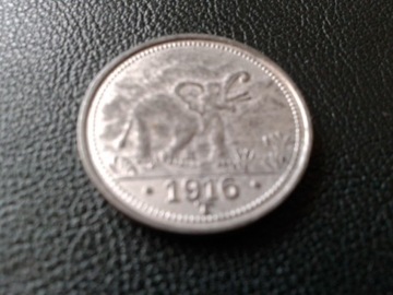 Moneta 15 Rupien 1916 r.Niemcy Copy