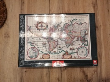 Educa 6000 - Ancient Map of the World 