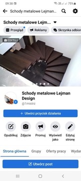 Wrocław Schody na konstrukcji metalowej Lejman n25