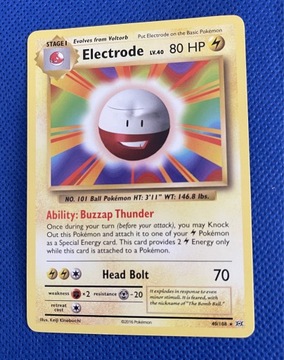 Pokemon karta ELECTRODE 2016