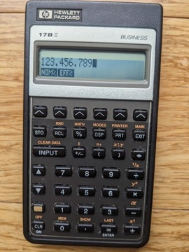 Kalkulator finansowy HP 17bII