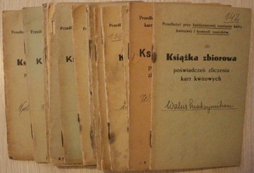 Książka zbiorowa - karta kwitowa KATOWICE - 15 SZT
