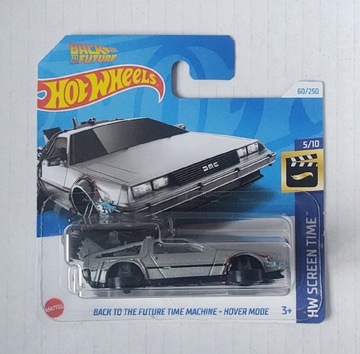 Hot Wheels Delorean Back to the Future Time Hover