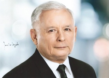 Jarosław KACZYŃSKI autograf! POLITYKA PiS