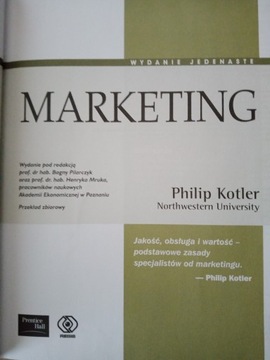 MARKETING Kotler 2005 754 strony
