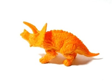 figurka dinozaura dla dzieci mały TRICERATOPS