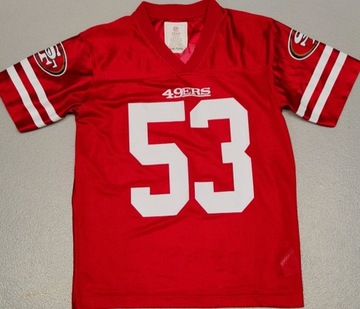S)49ers NFL oryginalna koszulka dziecięca R.8-10L
