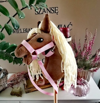 Koń Hobby Horse na kijku + zestaw - Ronia  
