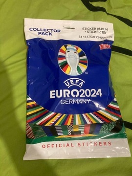 Topps Euro 2024 Collector pack naklejki + album