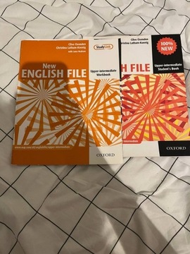 New English File Workbook and Student's book