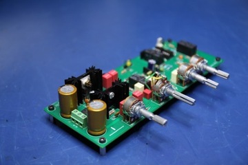 Zmontowane i uruchomione PCB - RS SimplePreamp