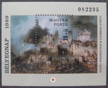 Węgry Mi Blok 205** Dzień znaczka-Malarstwo
