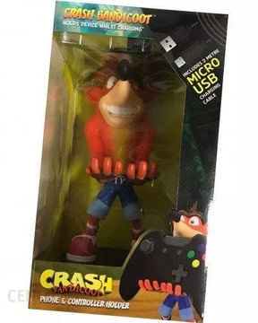 Crash Bandicoot figurka- stojak kontroler,telefon