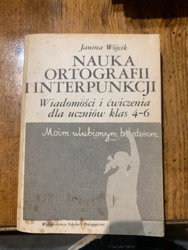 Nauka ortografii i interpunkcji Janina Wójcik