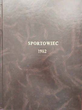 czasopismo Sportowiec z 1982 r oprawiony rocznik