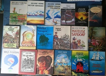 J. Verne W 80 dni dookoła świata + inne 18 książek