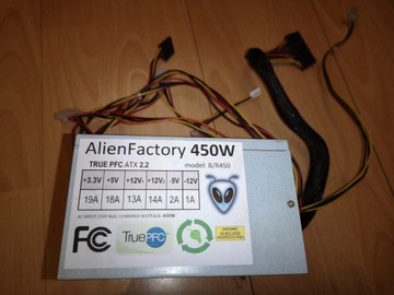 Zasilacz Alien Factory (MODE COM) ATX 2.2 450W 