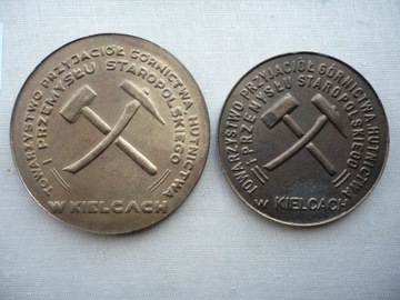 Medale Towarzystwa Przyjaciół Górnictwa i Hut.