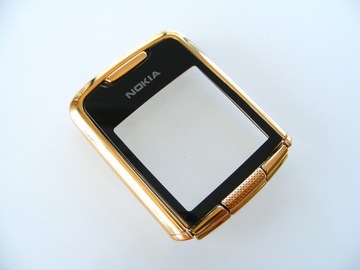 Nokia 8800 Gold górna ramka z szybką