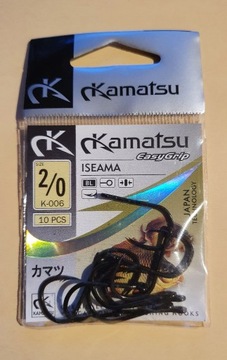 Haczyk KAMATSU ISEAMA E GRIP K-006 rozm.2/0 10szt