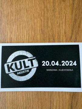 Bilet Kult Warszawa 20.02.2024