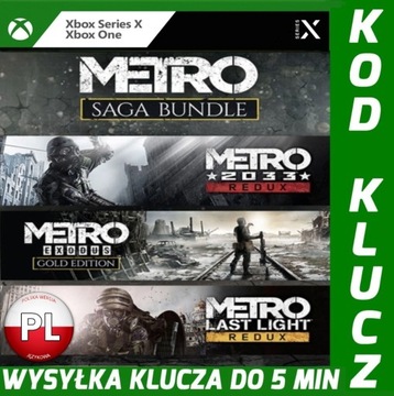 Metro Saga Bundle PL / XBOX SERIES X / S KLUCZ/KOD