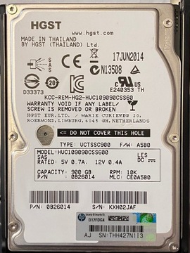 HP 619291-B21 900GB 6G SAS 10K 2.5in DP HDD ENT