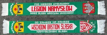 Szal Śląsk Wrocław Miedz Lechia Motor  firma OK