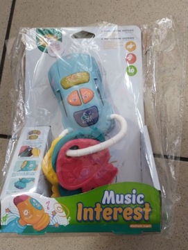 Zabawka muzyczna z gryzakiem