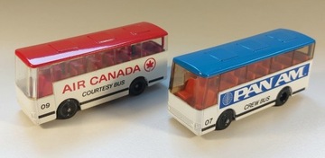 Autobusy firmowe Scania: Pan-Am i Air Canada