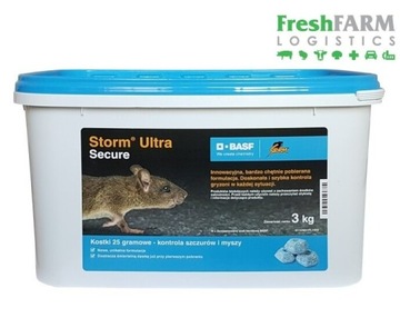 Trutka na myszy/szczury - Storm Ultra Secure 3kg