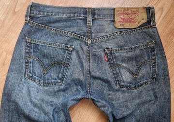 Spodnie męskie jeans Levis 501 W30L30