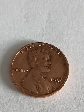 1 cent 1952 S USA 