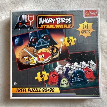 Puzzle Trefl Angry Birds Star Wars 90+90