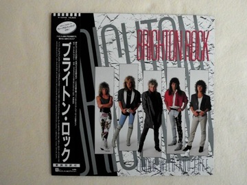 BRIGHTON ROCK Young, Wild And Free (1986) LP JAPAN