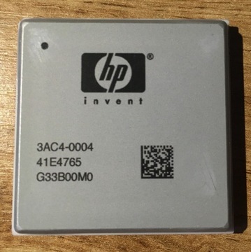 Kolekcja retro nietypowy procesor HP 3AC4-0004