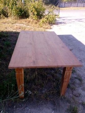 Stół z drewna Tekowego Stary Odrestaurowany