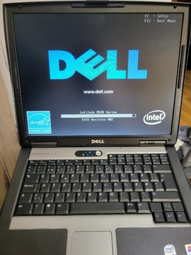 Laptop Dell D520 retro