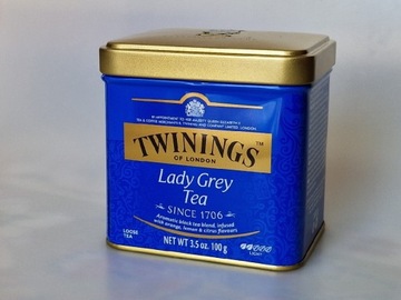 Herbata TWININGS Lady Grey puszka 100g sypana PL