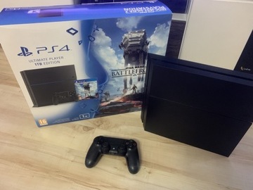 PS4. 1TB. Oprogramowanie 9.00. Oryginalny Pad