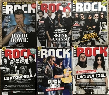 TERAZ ROCK nr 1-6 /2016 rok