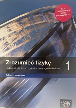 ZROZUMIEĆ FIZYKĘ 1 ZR podr. dla liceum/technikum