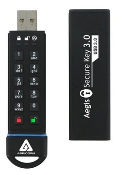 Pendrive 30GB Apricorn Aegis Secure Key 3.0 OKAZJA